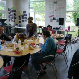 Les Ateliers A Ciel Ouvert Creations Participatives Realisations Audiovisuelles Cote A Cote Et Face A Face Tournage Itineraire Bis 063